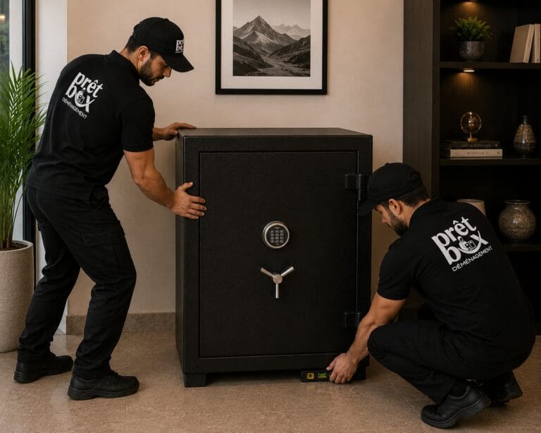 déménagement de coffre fort